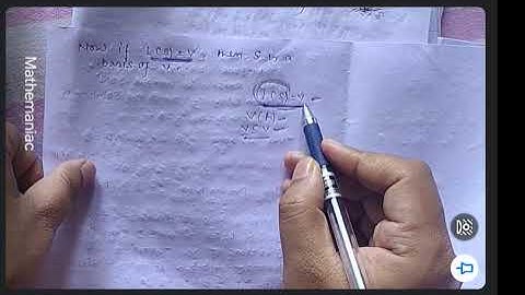 Vector Space || Proof of Extension Theorem || S.K.Mapa