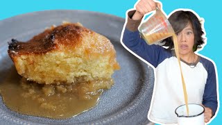 Unemployed Person's Pudding -- layers switch places while baking 🇨🇦 Pouding Chômeur | HARD TIMES