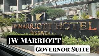 JW Marriott Hotel Jakarta Governor Suite Room Executive Lounge Sailendra Restaurant Review Full