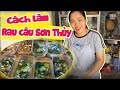 BÀ NĂM MẬP HƯỚNG DẪN CÀ NHÀ CÁCH LÀM RAU CÂU SƠN THUỶ |HOTBOY TRÀ SỮA