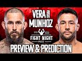 UFC 292: Marlon Vera vs. Pedro Munhoz Preview &amp; Prediction