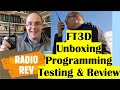 Yaesu FT3D - Unboxing - Programming without cable - Testing - Review - G5REV Ham Amateur Radio