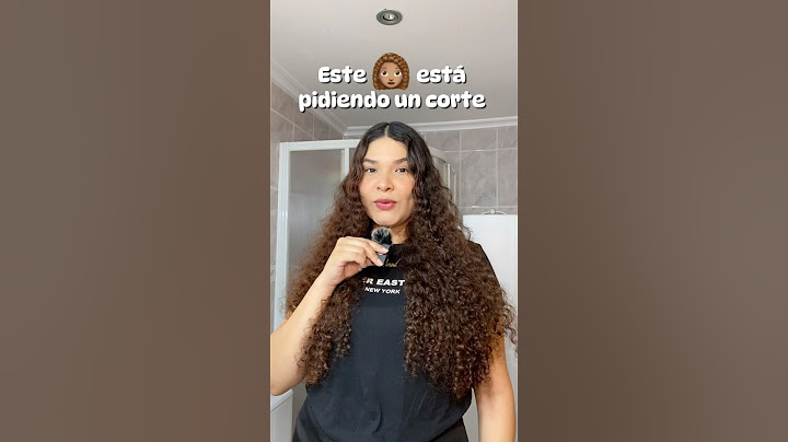 Como cortar el cabello rizado en casa de forma correcta #rizos #rizadas #cabello #curly #curlyhair