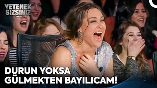Üstadı Komikler'in Hülya Avşarı Gülme Krizine Sokan Skeçleri!  | Yetenek Sizsiniz Türkiye