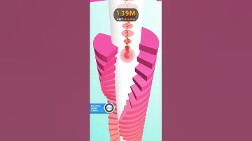 Helix Jump: ASMR Level 275 #helixjump #gaming #mobile #shorts