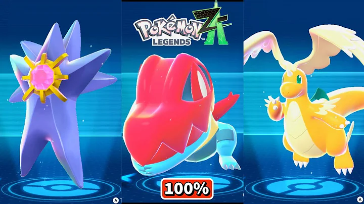 Pokémon Legends: Z-A ⸱ All 63 Mega Evolution Animations 100% (4K)