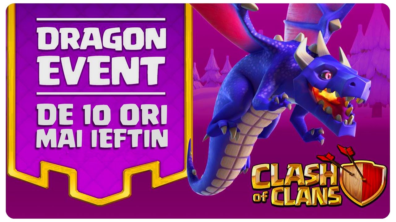 Nou event cu dragoni? | Clash of Clans Romania