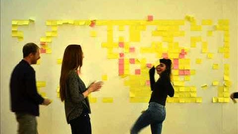 The Making Of // Post-It Stop Motion Animation