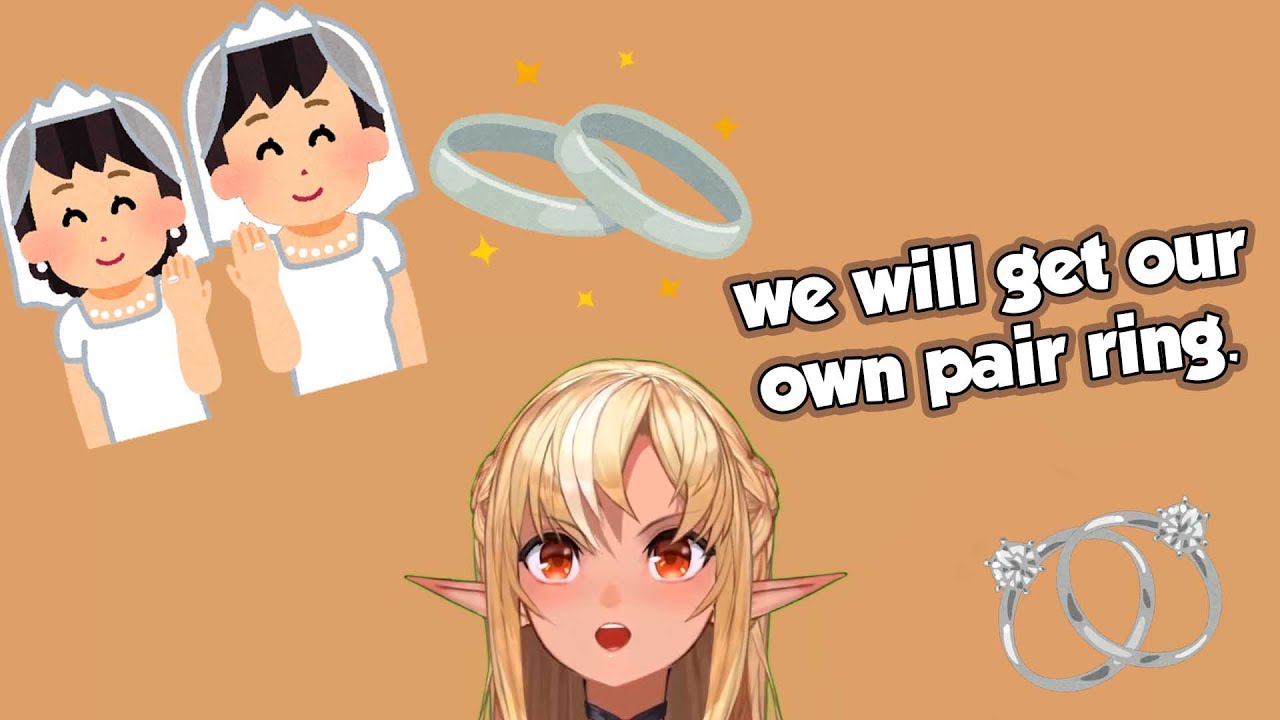 Shiranui Flare response to Noel's prorposal to get a couple ring