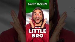 #Shorts #Mercuri88 Learn Italian With Little Bro #Learnitalian #Comedy #Funny #Manuelmercuri
