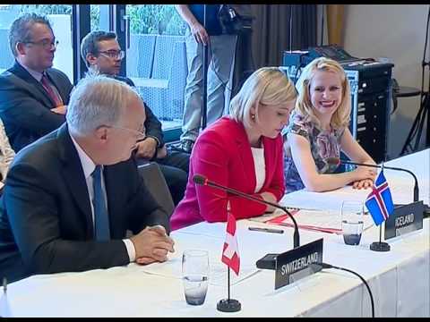 ისლანდიის საგარეო საქმეთა მინისტრის გამოსვლა