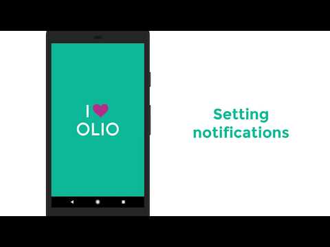 How to use OLIO: Setting Notifications