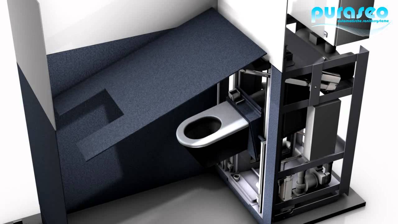 SaniClean - das selbstreinigende WC-Modul | self-cleaning toilet module -  YouTube