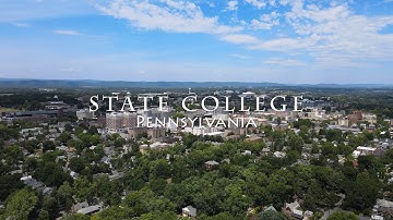 State College, Pennsylvania - [4K] Drone Tour