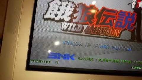 Hyper Neo Geo 64 working test