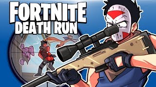 FORTNITE BR  OUR FIRST PLAYGROUND MINI GAME!!!! (Death Run)