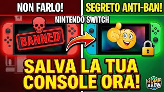 Modifica Nintendo Switch Homebrew - Ban, Come Evitarlo
