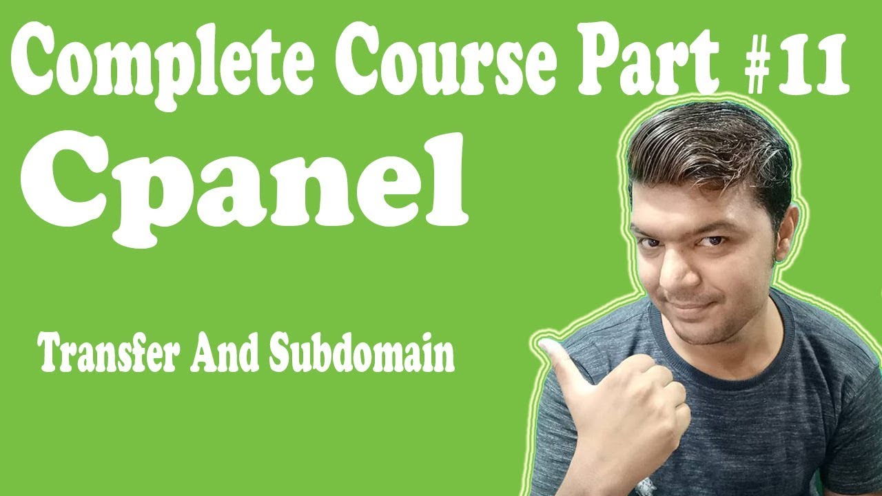 Domain Transfer And Make Subdomain How To Make Subdomain And Trasfer On Our Hosting All 