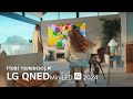 Телевізор LG QNED MiniLED 2024 з штучним інтелектом та процесором α8 AI 4K