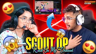 @sc0utOP raid on my channel 💞🥹 Thank you