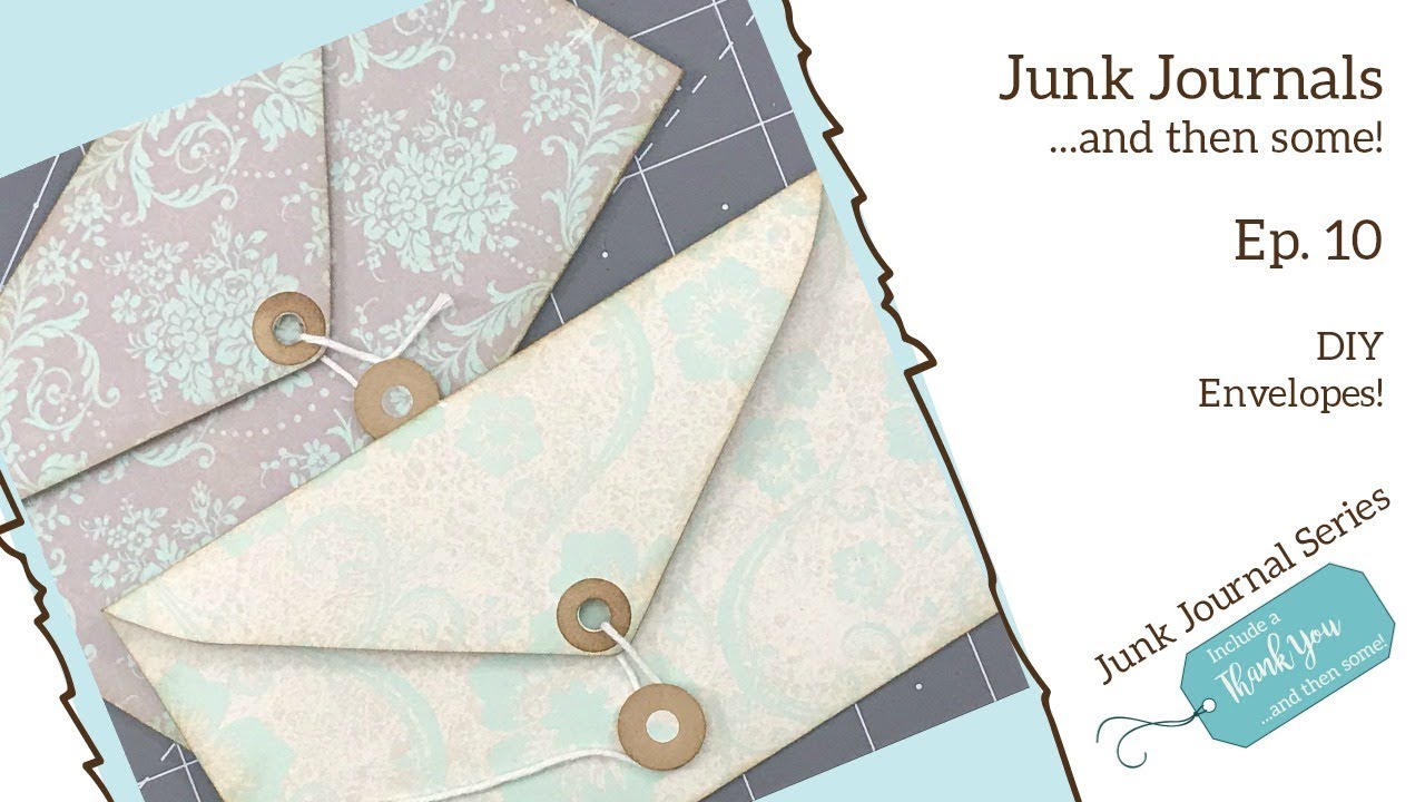 Junk Journal Kit for Beginner, Starter Kit, includes Tiny 3 Mini Jour