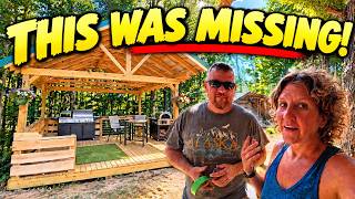 I Wish We Had This YEARS Ago! | Outdoor Kitchen Upgrade