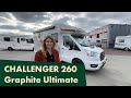 Prsentation du challenger 260 graphite ultimate chez auto camping car service 