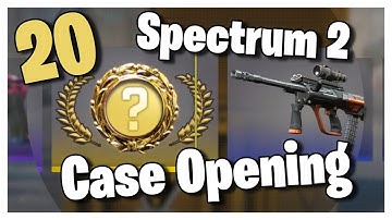 20 Spectrum 2 Case Opening - Knife Unboxing!
