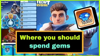 ⛔ Never make any mistake | How you should use gems - Whiteout Survival | Gem spend guide F2P tips