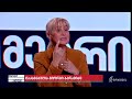 მზია არის ყველაზე უხმაურო ადამიანი, რომლის ხმაც, საქმეებიც ყველაზე ხმამაღლა ისმის - მაია მწარიაშვილი