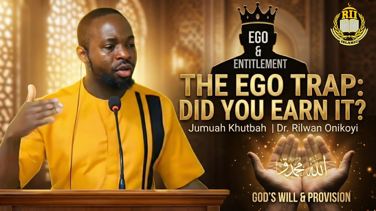 Humility in Success: From Ego to Gratitude - Dr. Rilwan Onikoyi