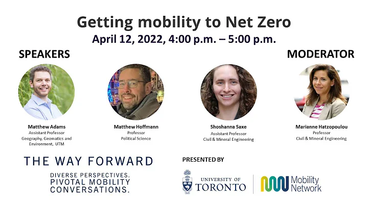 The Way Forward: Getting mobility to Net Zero