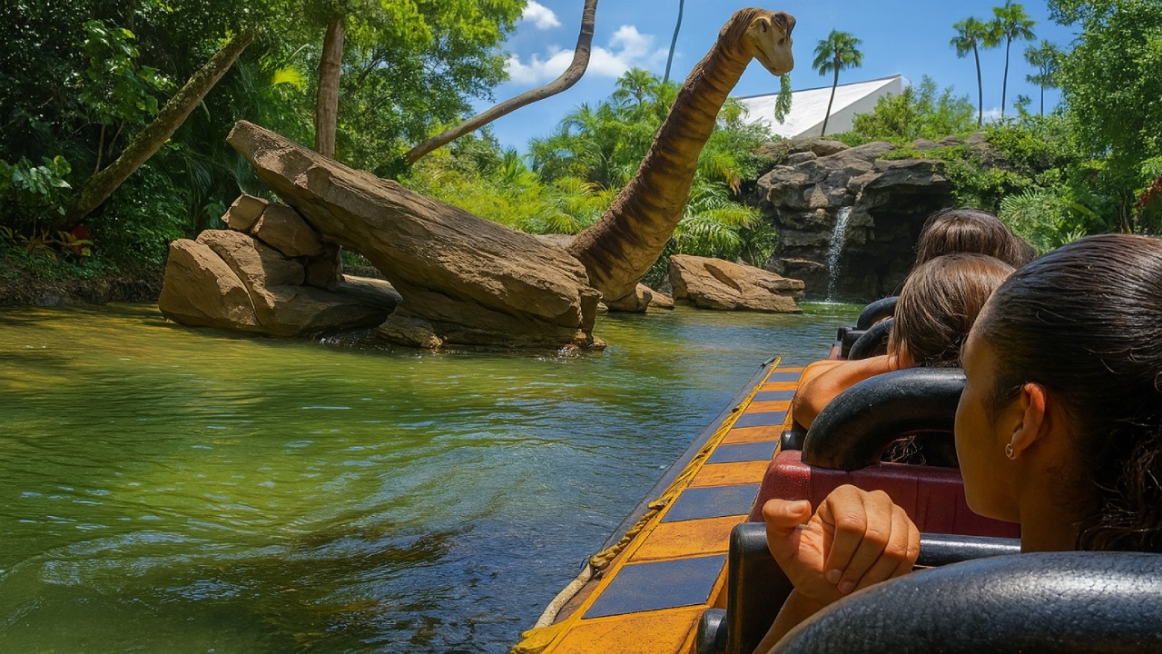 Jurassic Park River Adventure Ride POV | Universal Studios Orlando