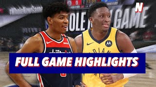 Indiana Pacers vs Washington Wizards - Full Game Highlights | August 3, 2020 | 2019-20 Season