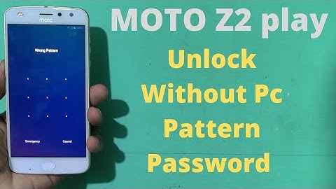 Moto Z2 Play Hard Reset Password Remove | Xt1710-08 Forget Password Pattren Unlock | Motorola Lock