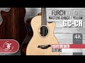 Furch masters choice yellow gccr with cedar over indian rosewood 90008
