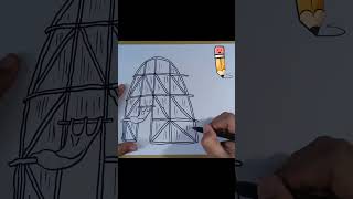 Fun and Easy a Native American Longhouse Drawing Tutorial
