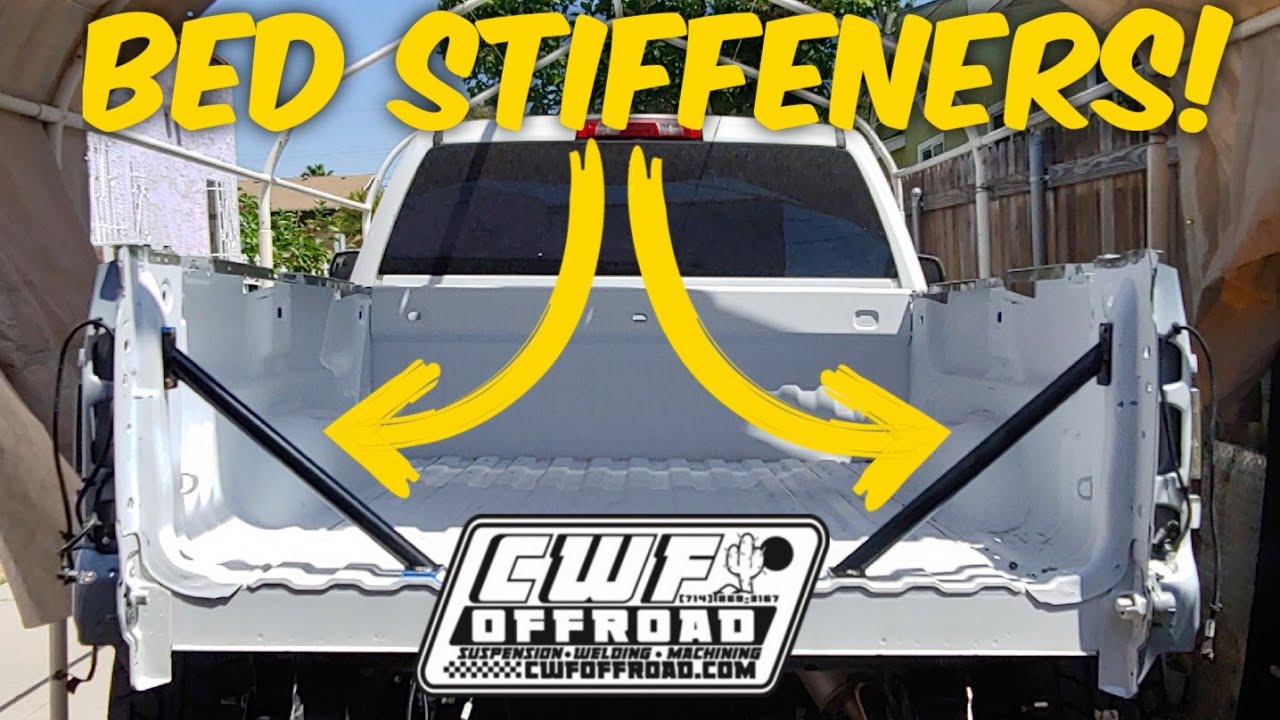 Installing CWF Offroad Bed Stiffeners On A 2016 Silverado Z71 YouTube