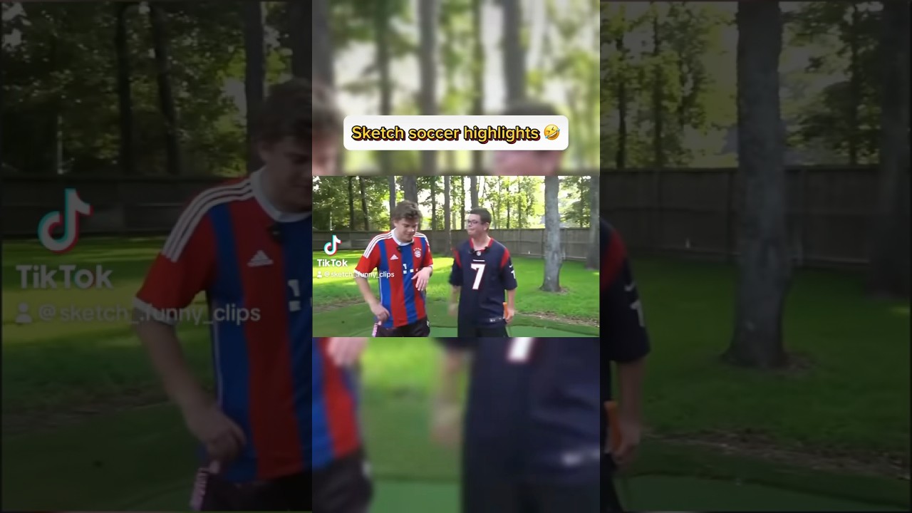 Sketch playing soccer funny moments 🤣 #thesketchreal #funnyclips #viral #✝️