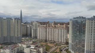 вид на ЖК Легенда Time Lapse
