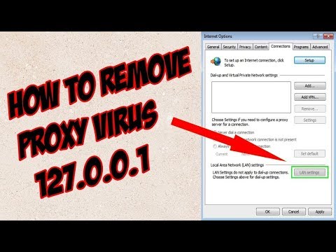 How To Remove Proxy Virus 127.0.0.1| Windows 7, 8, 10 | Easy Method |