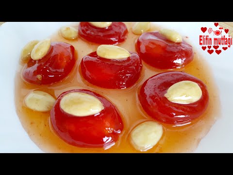 Famous Turkey Bozcaada tomato jam recipe