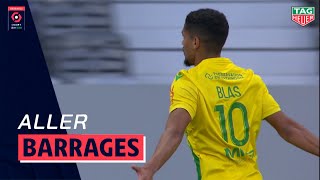 Résumé TOULOUSE FC - FC NANTES (1-2) / Barrages ALLER Ligue 1 Uber Eats / 2020-2021