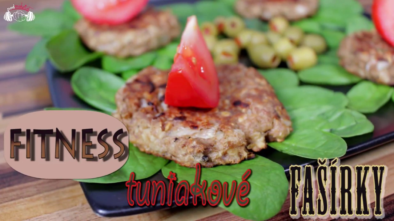 Zdravé recepty - fitness tuniakové fašírky