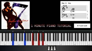 After 7 "TAKING MY TIME" 1 MINUTE PIANO TUTORIAL