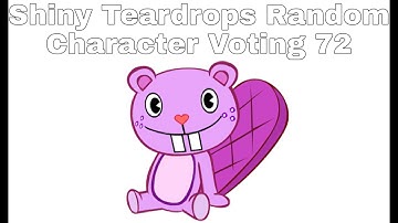 Shiny Teardrops Random Character Voting 72
