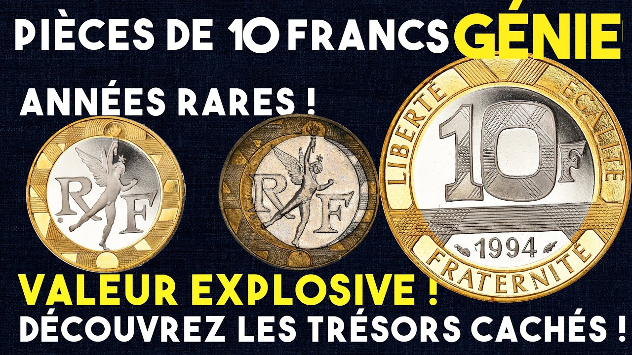 💰 10 Francs Génie de la Bastille  Des Pièces à 1200€ ! 🔥
