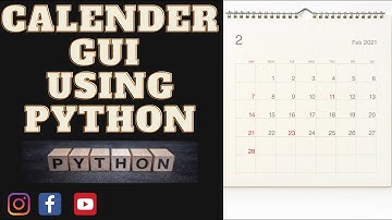 Display Calendar Of Any Year Using Python | Python GUI Coding | Learnonpy |