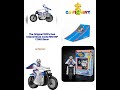 The Original 1970's Evel Knievel Stunt Cycle MINI RIP CORD Racer