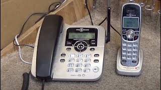 Presidian 43259 (Uniden DECT1588) DECT 6 Corded/Cordless Phone | Initial Checkout